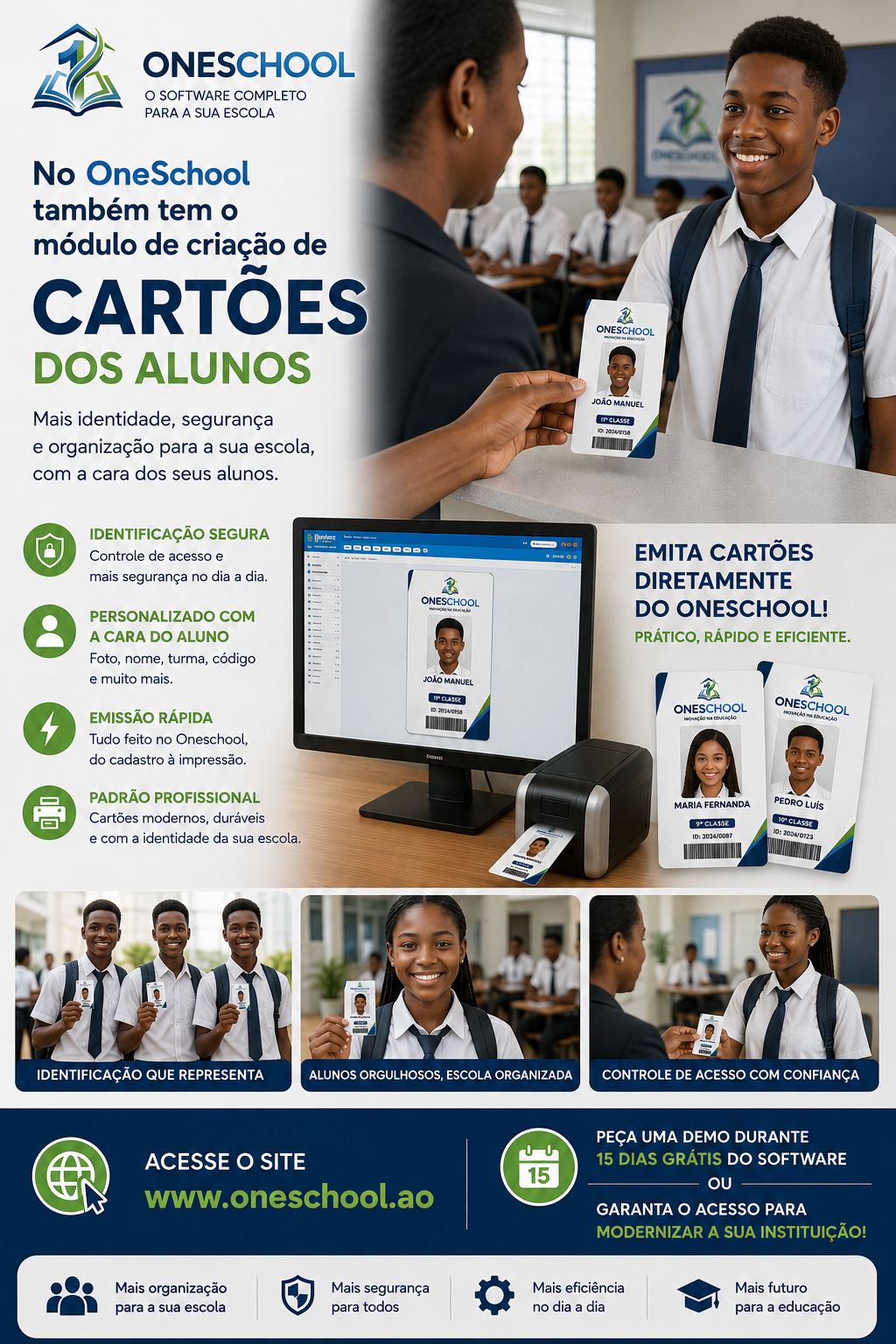 Modernize a Identificação da Sua Escola